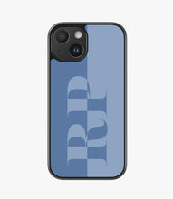 Load image into Gallery viewer, Custom Split Initials Hybrid Matte Case
