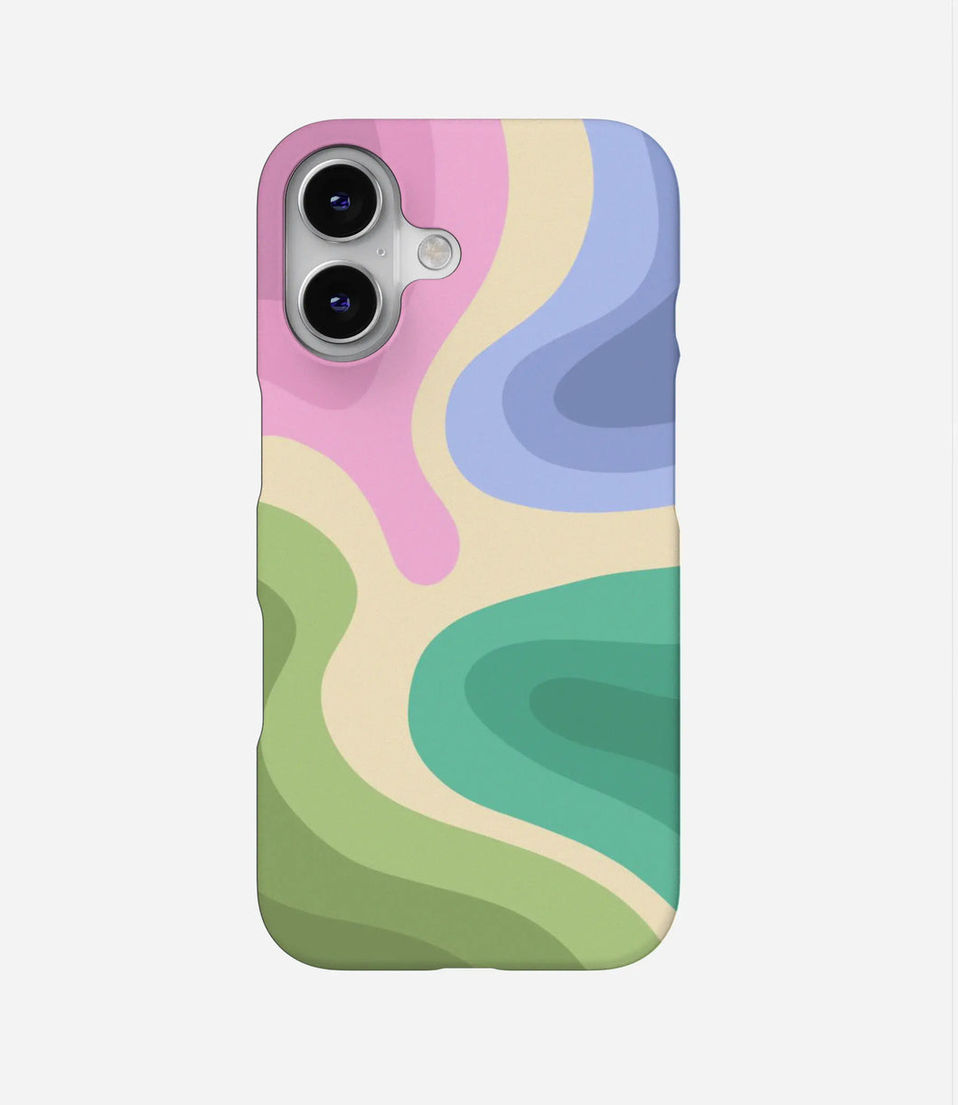 Swirling Symphony Abstract Phone Case