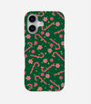 Candy Cane Christmas Hard Phone Case