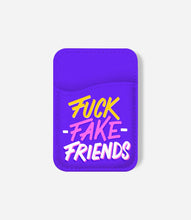 Load image into Gallery viewer, Fuck Fake Friends Phone Wallet
