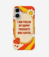 Orange Retro Psychedelic Phone Case