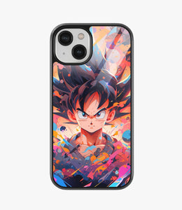 Fan Art Goku Glass Phone Case