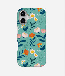 Organic Flat Pressed Floral Case