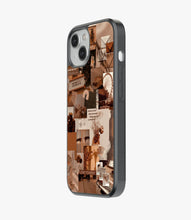 Load image into Gallery viewer, Good Vibes Aesthetic Glass Phone Case
