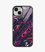 Load image into Gallery viewer, Abstract Spectrum Waves Pattern Glass Case
