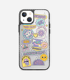 Purple Melody Stride 2.0 Clear Phone Case