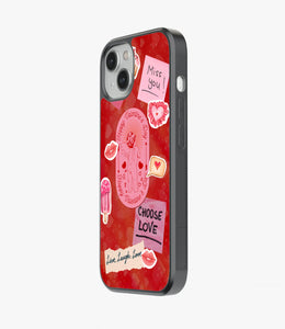 Choose Love Glass Phone Case