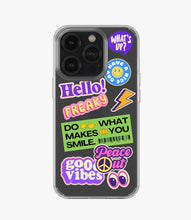 Load image into Gallery viewer, Peace Out Stride Silicone Phone Case

