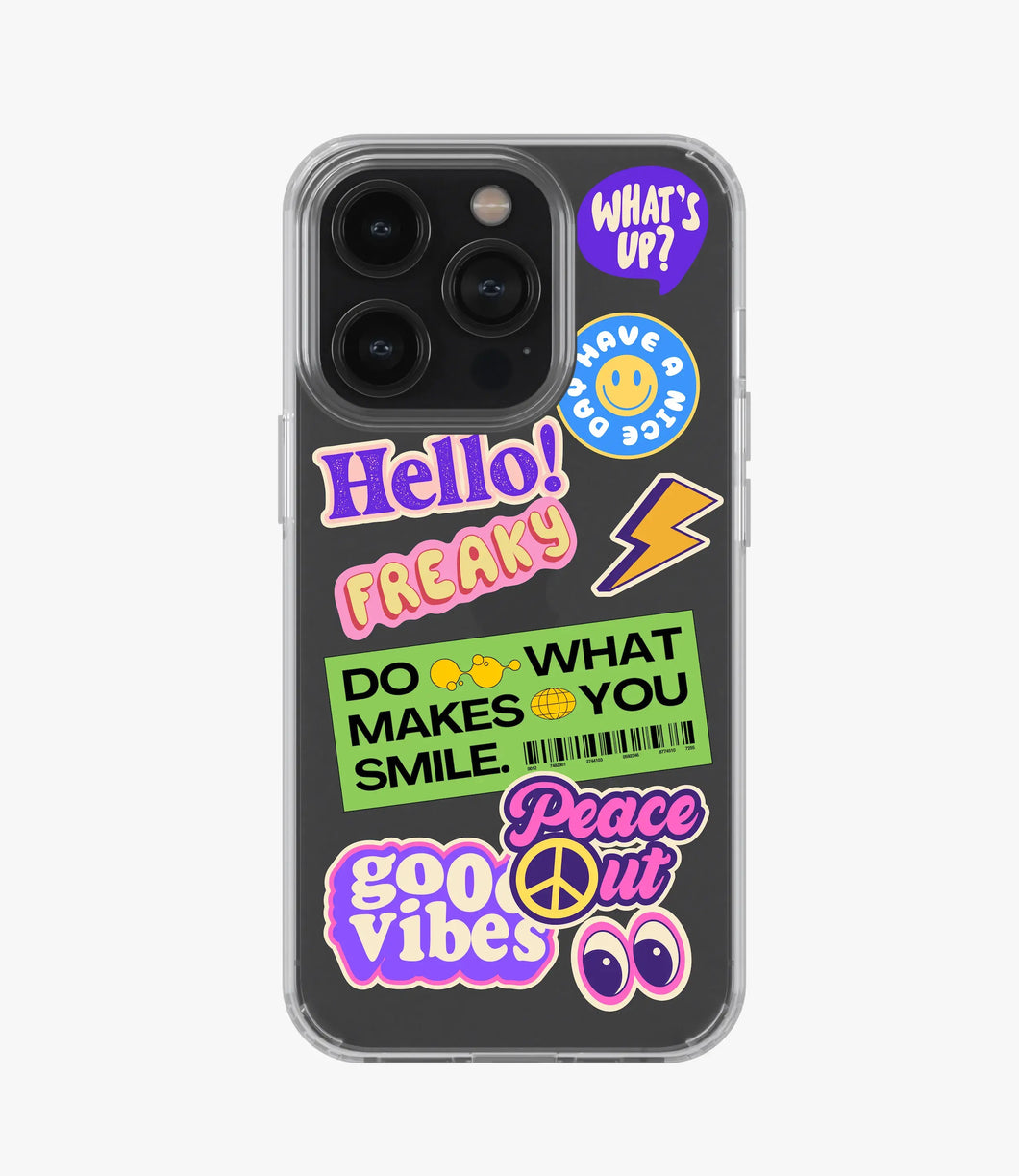 Peace Out Stride Silicone Phone Case