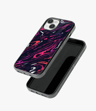 Load image into Gallery viewer, Abstract Spectrum Waves Pattern Glass Case
