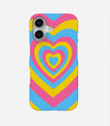 Y2k Colorful Hearts Case