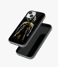 Load image into Gallery viewer, Goku Back Art Glass Phone Case
