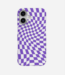 Y2k Checkered Print Case