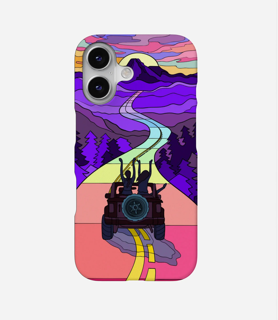 Trippy Groovy Trip Phone Case