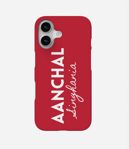 Personalized Vertical Name Phone Case