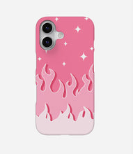 Load image into Gallery viewer, Y2K Fireburst Pink Flame Phone Case
