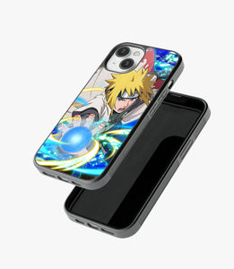 Minato Namikaze Glass Phone Case