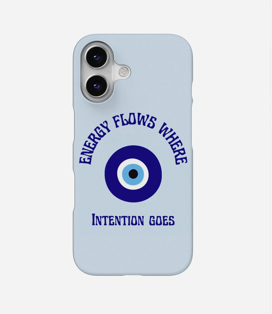 Energy Flows Hard Phone Case