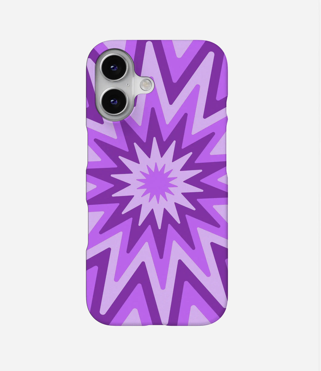 Purple Horizontal Retro Case