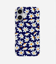 Load image into Gallery viewer, Bunting White Daisy Floral Phone Case
