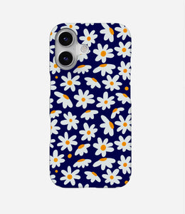 Bunting White Daisy Floral Phone Case