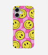 Checkered Smiley Phone Case