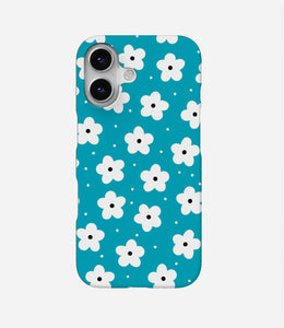 Pelorous Blue Daisy Floral Case