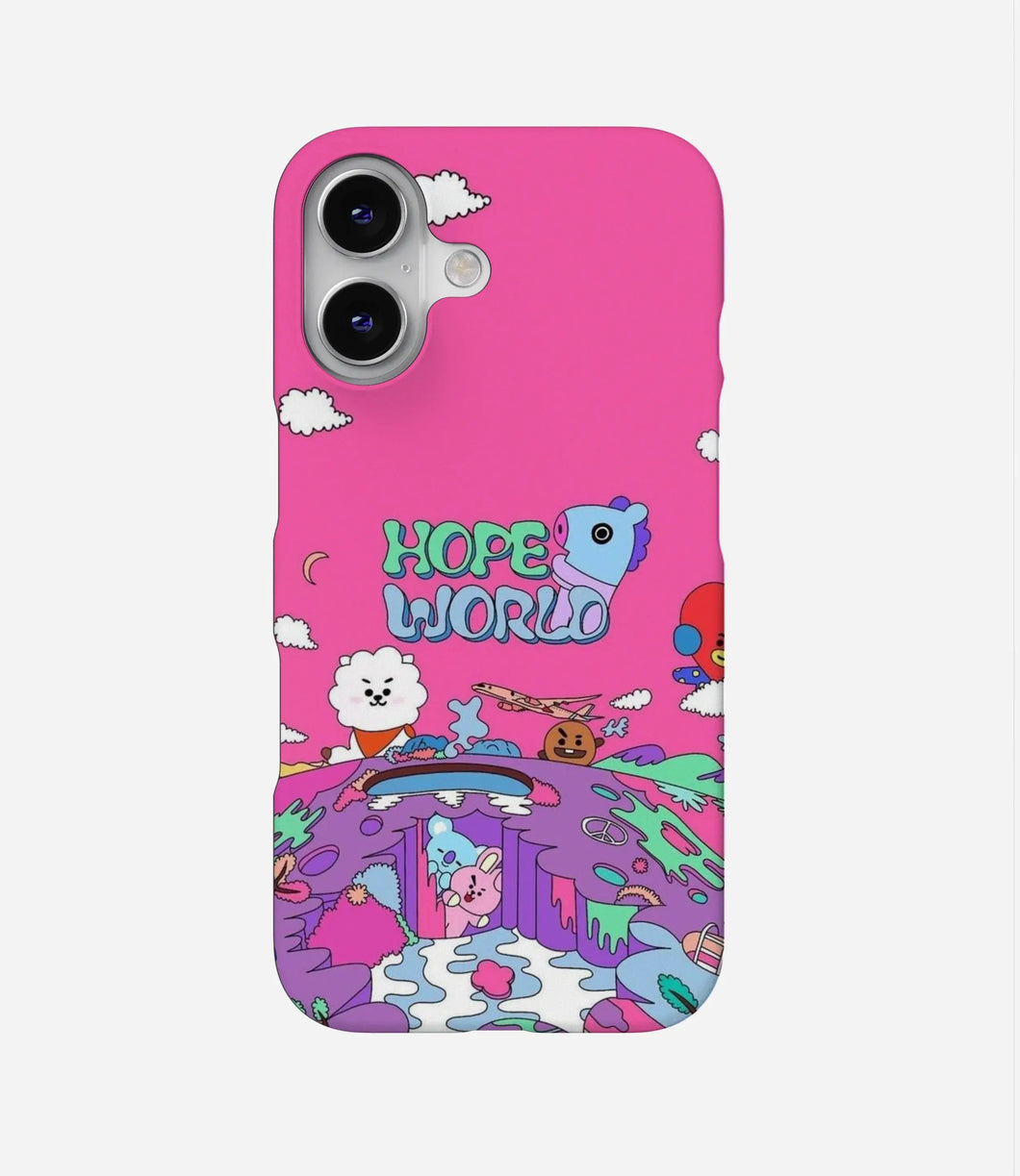 BT21 Hope World Pink Case