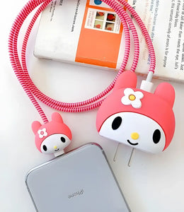 Kawaii Cartoon Charger Case & Cable Protector (18W/20W)