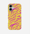 Zebra Pink/Yellow Phone Case