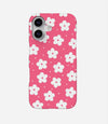 Pink Daisy Pattern Floral Case