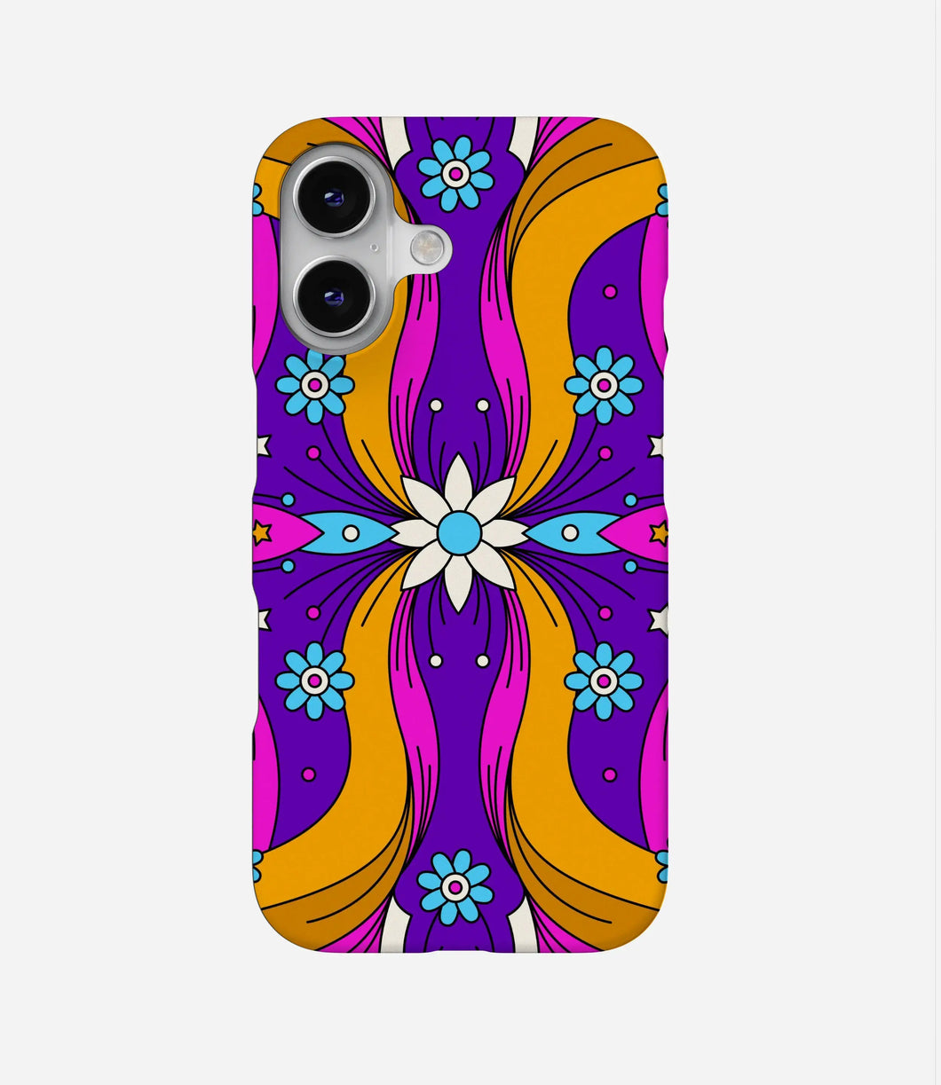 Psychedelic Hippie Pattern Phone Case