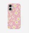 Retro Daisies Pink Floral Case