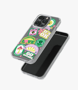 Green Dream Dazzle Silicone Phone Case