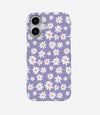 Lavender 70's Floral Case