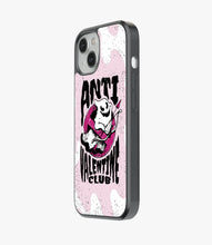 Load image into Gallery viewer, Anti Valentine Club Glass Phone Case
