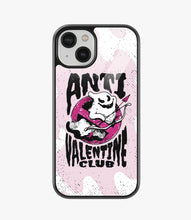 Load image into Gallery viewer, Anti Valentine Club Glass Phone Case
