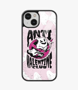 Anti Valentine Club Glass Phone Case