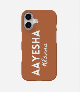 Personalized Vertical Name Phone Case