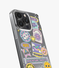 Load image into Gallery viewer, Purple Melody Silicone Phone Case
