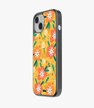 Load image into Gallery viewer, Poppy Pattern Floral Glass Case
