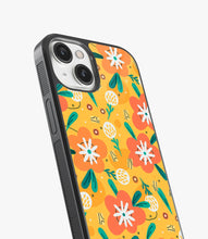 Load image into Gallery viewer, Poppy Pattern Floral Glass Case
