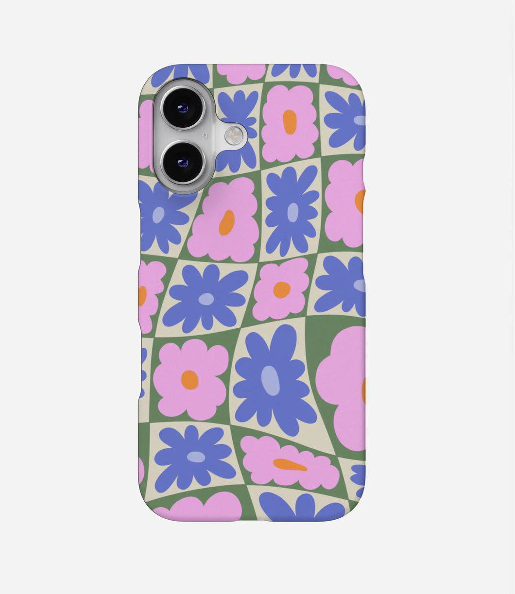 Daisy Swirl Floral Phone Case