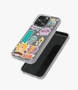 Calm Canvas Silicone Phone Case