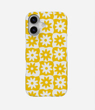 Load image into Gallery viewer, Checkered Daisies Retro Floral Case
