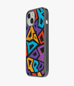 Abstract Apex Ascent Pattern Glass Case