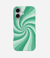 Y2K Minty Fresh Spiraling Phone Case