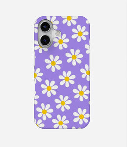 Cute Lavender Daisy Floral Case