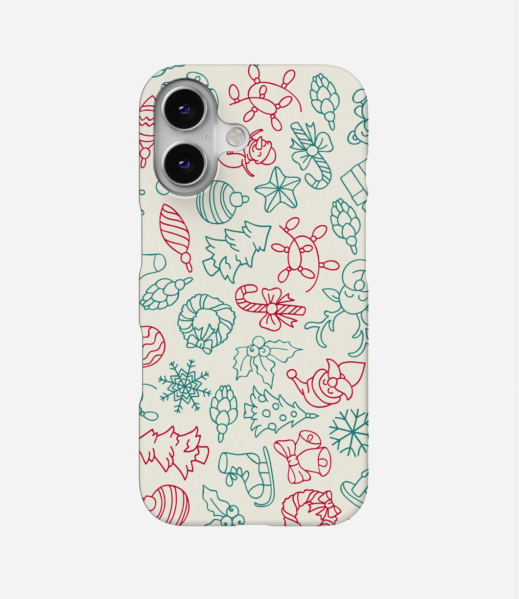 Winter WonderWrap Christmas Hard Phone Case