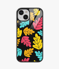 Load image into Gallery viewer, Autumn Leaves Floral Glass Case
